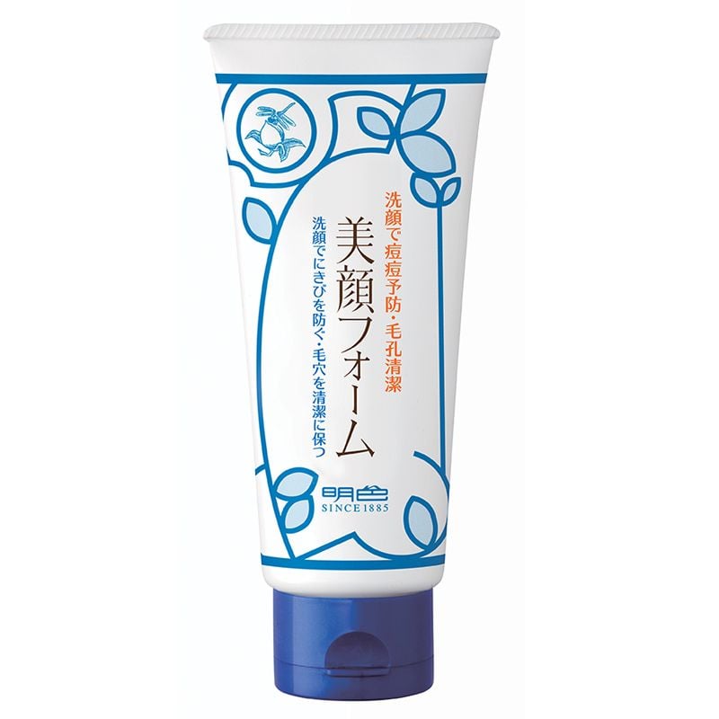 Sữa Rửa Mặt Tạo Bọt Ngăn Ngừa Mụn Meishoku Bigan Facial Wash 80g