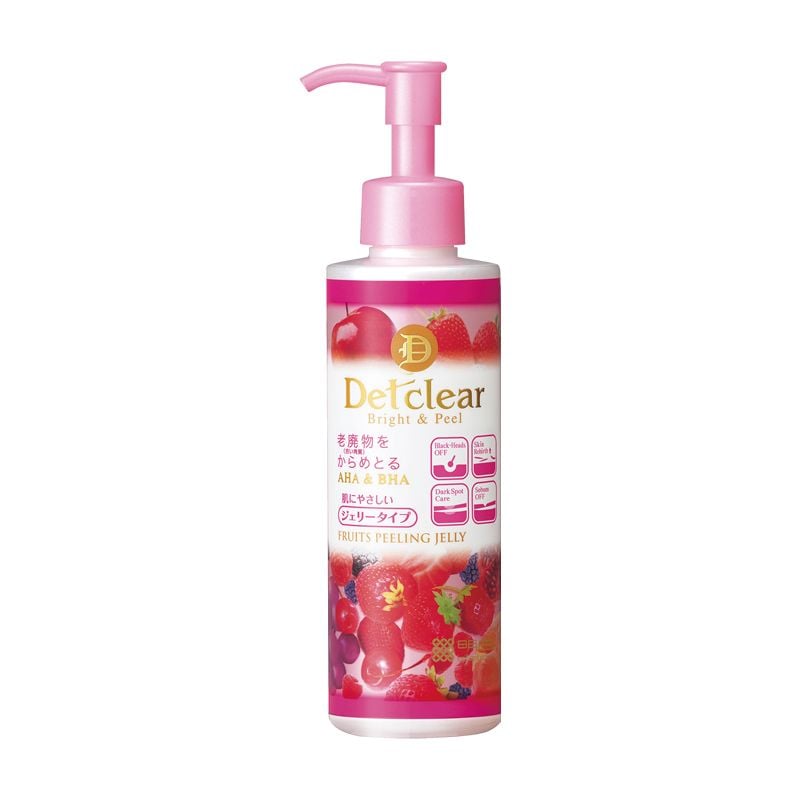 Tẩy Tế Bào Chết Dạng Gel Meishoku Det Clear Bright & Peel Fruits Peeling Jelly 180ml - TRÁI CÂY