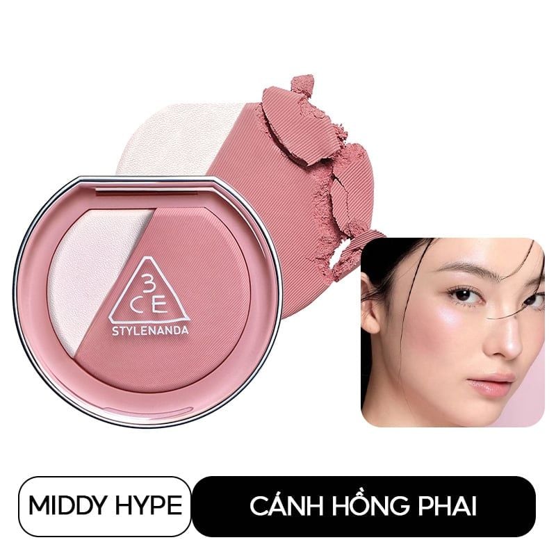 Phấn Má Hồng Bắt Sáng 3CE Blushlighter 9g