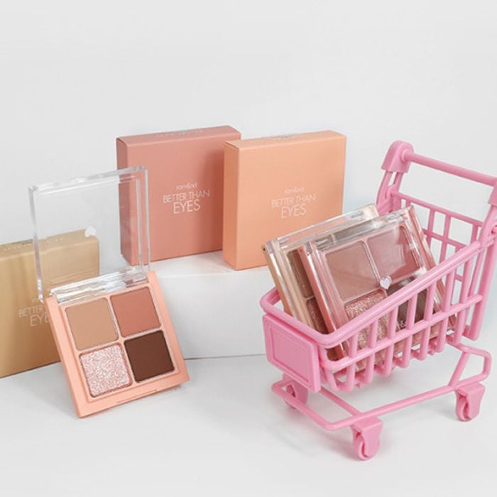 [NEW] Bảng Phấn Mắt 4 Ô Màu Romand Siêu Xinh Better Than Eyes 6.5g