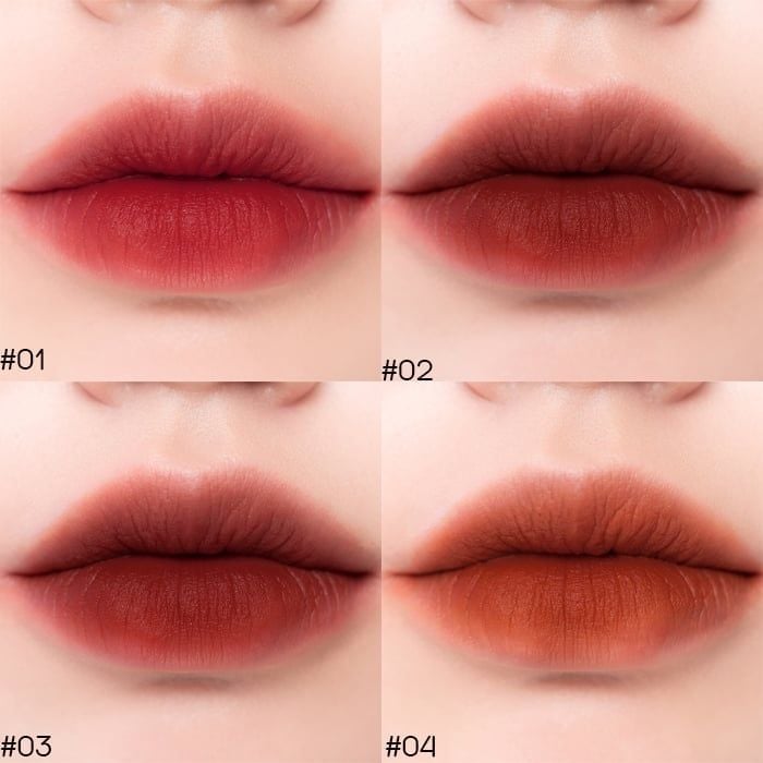 [Màu 1-4] Son Kem Lì Romand Mịn Mượt Như Nhung Milk Tea Velvet Tint 4.4g - 03 CINNAMON TEA