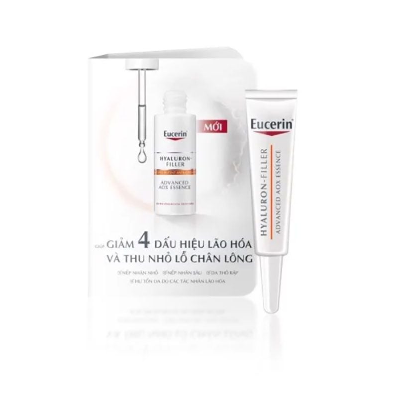 Serum Eucerin Ngăn Ngừa Lão Hóa Dưỡng Ẩm Sâu Anti-age Hyaluron-Filler Advanced AOX Essence 30ml