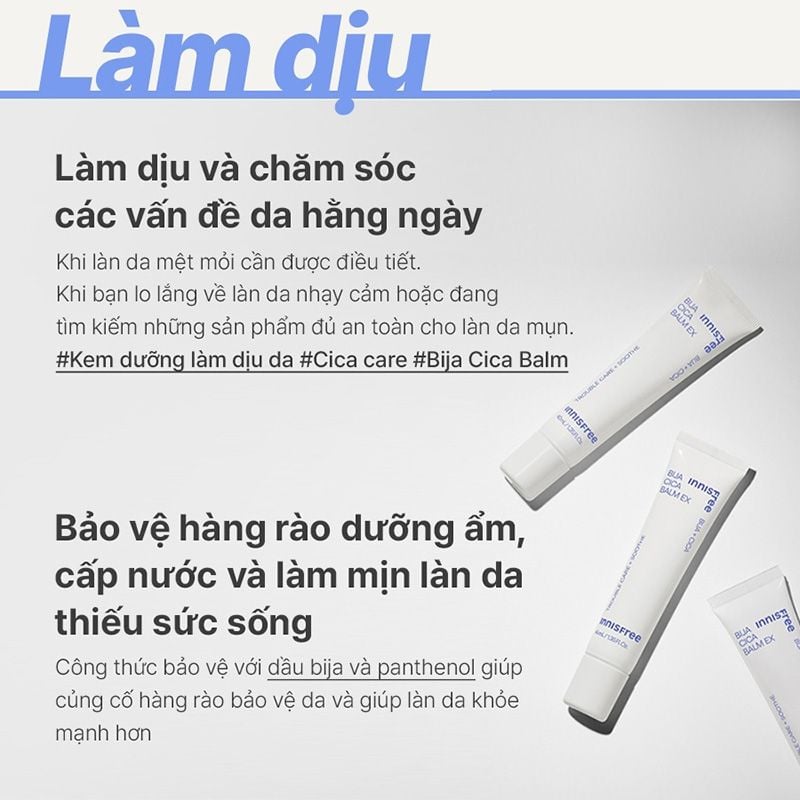 Sáp Dưỡng Làm Dịu Da Mini Innisfree Bija Cica Balm 5ml