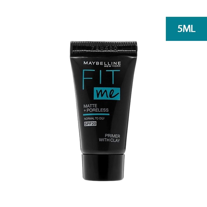Kem Lót Maybelline Kiềm Dầu, Lâu Trôi, Ngăn Xuống Tông Fit Me Matte + Poreless 16H Mattifying Primer 30ml