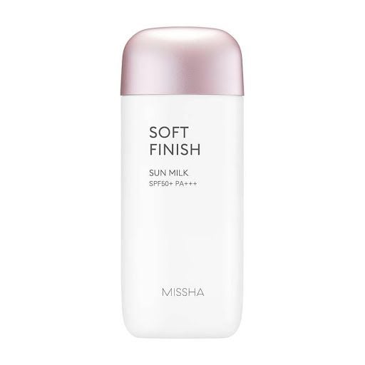 Kem Chống Nắng Dạng Sữa Dịu Nhẹ, Nâng Tông Da Missha All-Around Safe Block Soft Finish Sun Milk SPF50+ PA+++ 70ml