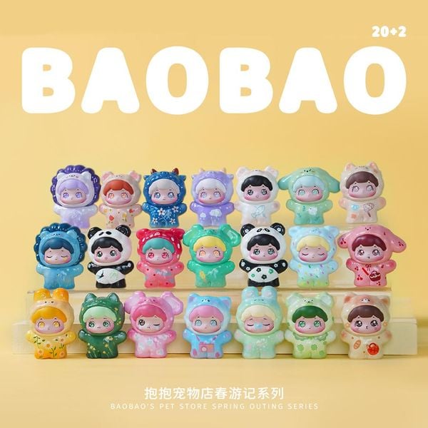  Mô Hình Đồ Chơi TOYBEBOP Baobao's Pet Store Spring Outin Series - BB-00220 