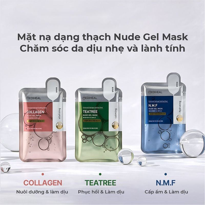 Mặt Nạ Mediheal Cấp Ẩm, Dưỡng Da Dòng Tinh Chất Và Dòng Thạch Mask