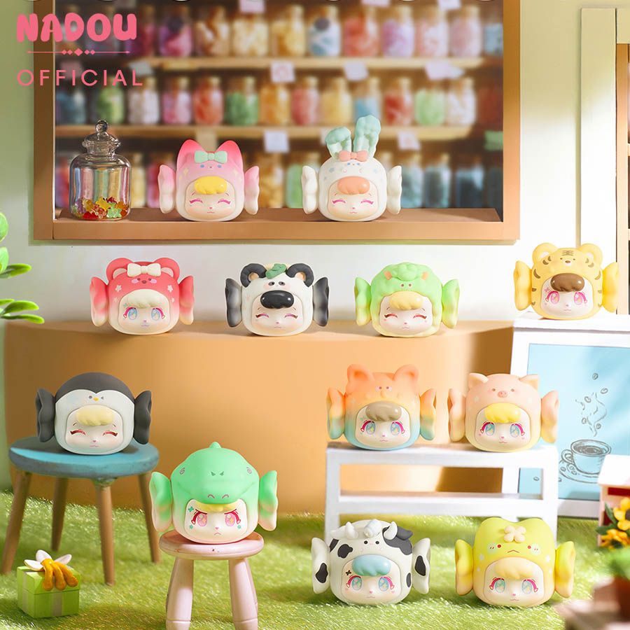 Mô Hình Đồ Chơi Lucky Emma Nadou Milk Bean Animal Candy - WML-0001