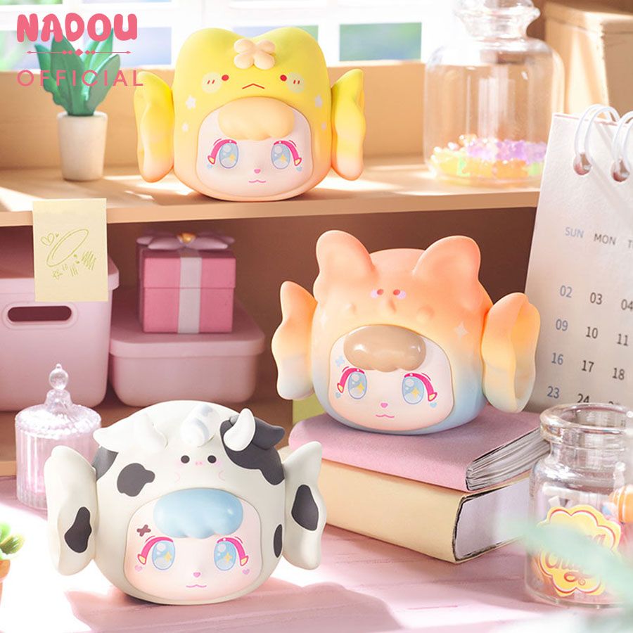 Mô Hình Đồ Chơi Lucky Emma Nadou Milk Bean Animal Candy - WML-0001