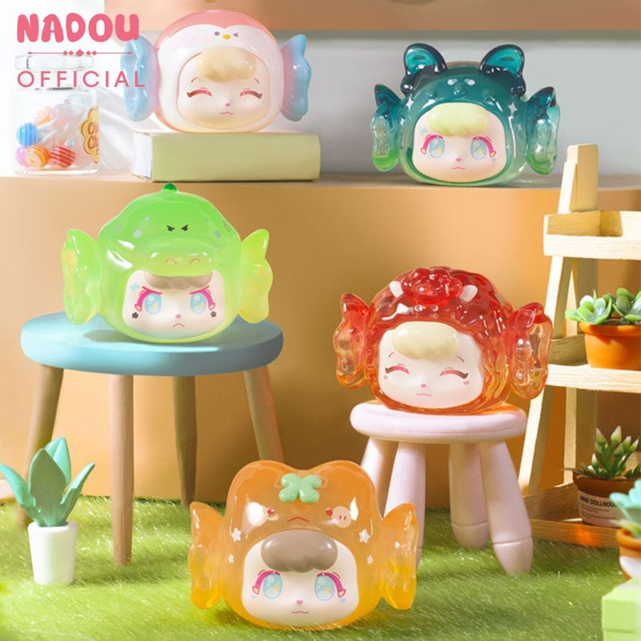 Mô Hình Đồ Chơi Lucky Emma Nadou Milk Bean Animal Candy - WML-0001