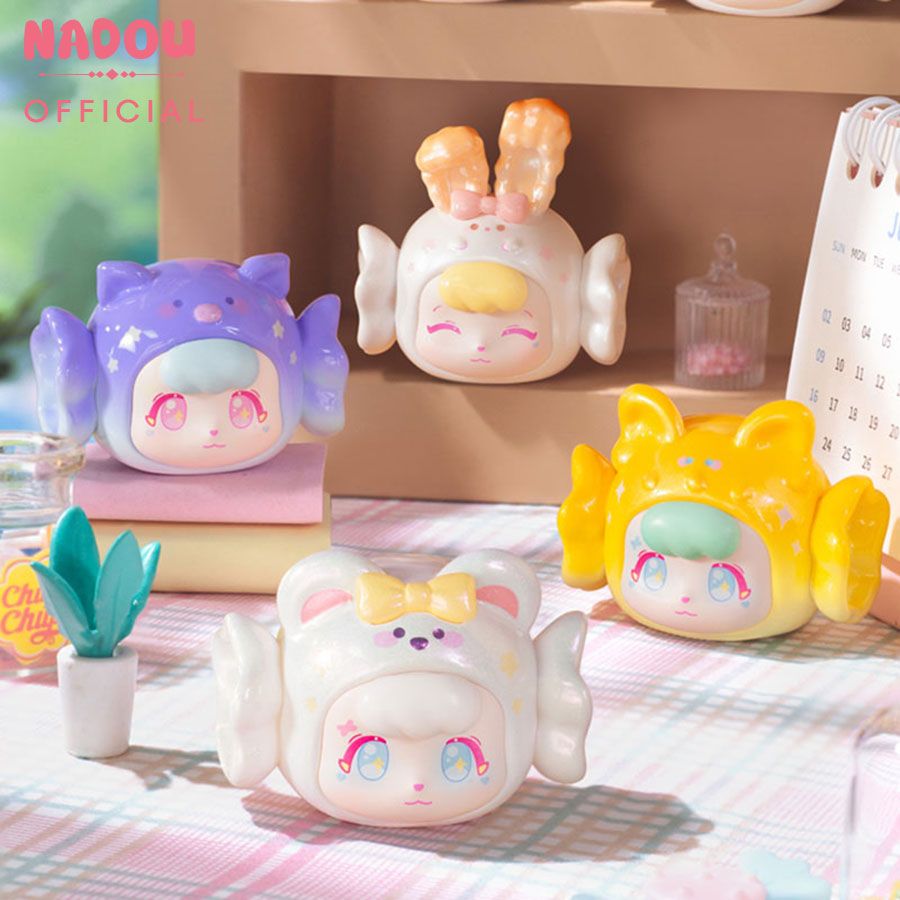Mô Hình Đồ Chơi Lucky Emma Nadou Milk Bean Animal Candy - WML-0001