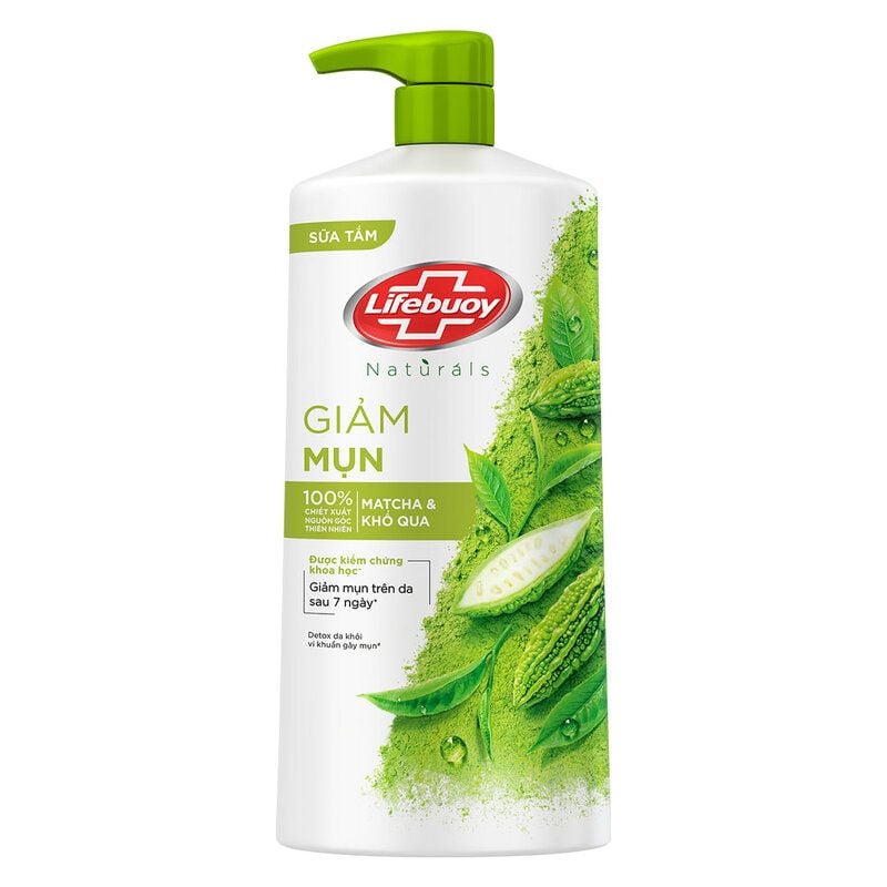 Sữa Tắm Detox Và Bảo Vệ Da Khỏi Vi Khuẩn Lifebuoy 800g