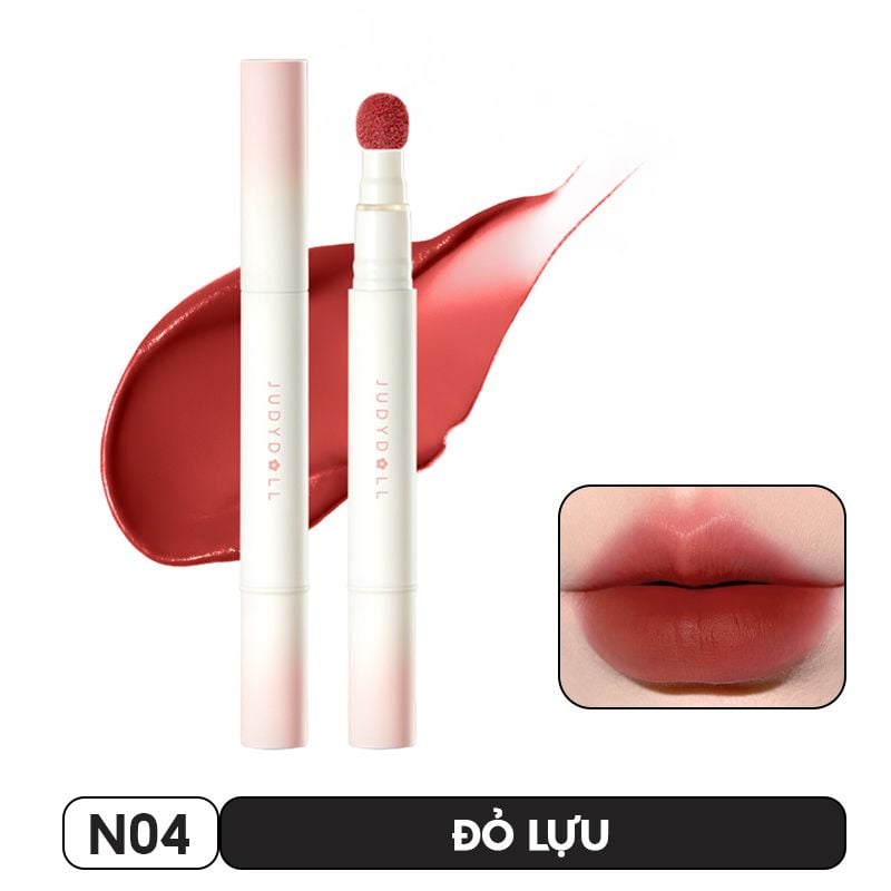 Son Kem Lì Đầu Bông Dặm Judydoll Matte Lip Cream 1.8g