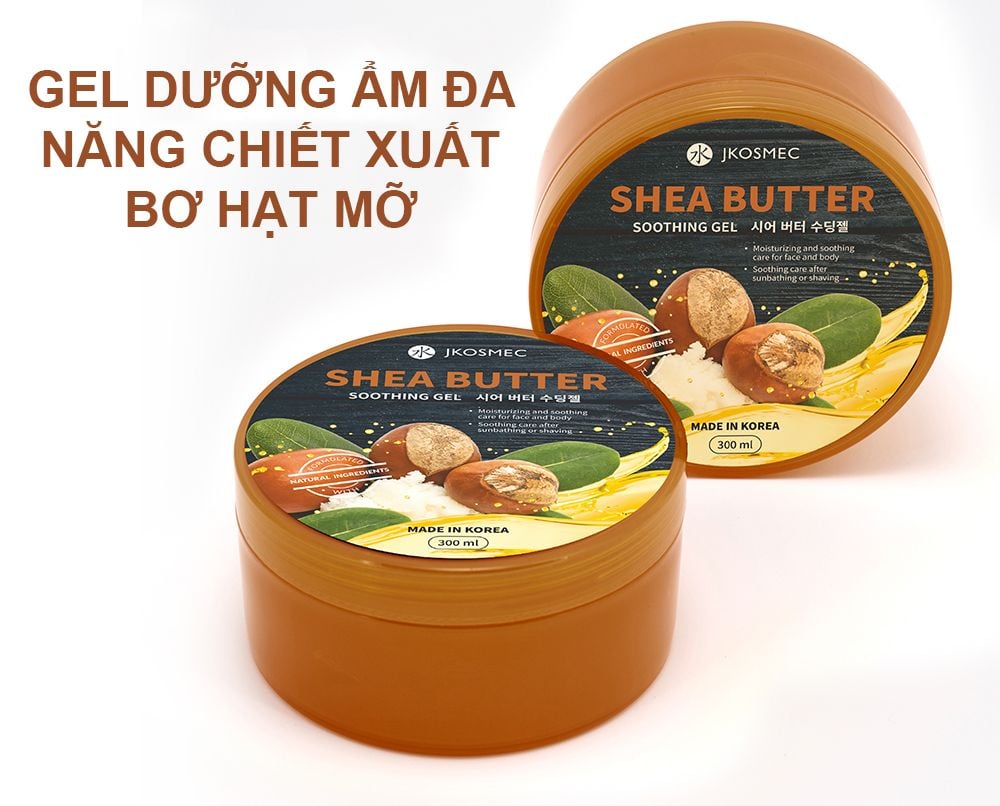 Gel Dưỡng Jkosmec Làm Dịu Da Mặt Và Toàn Thân Soothing Gel 300ml