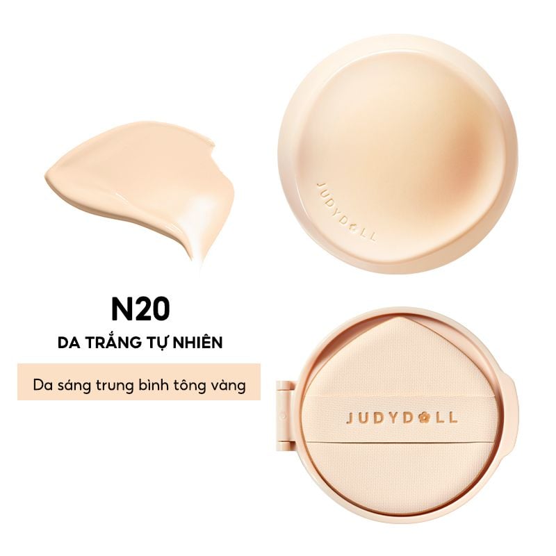 Phấn Nước Kiềm Dầu, Che Phủ Tốt Judydoll Long Wearing Cushion 14g