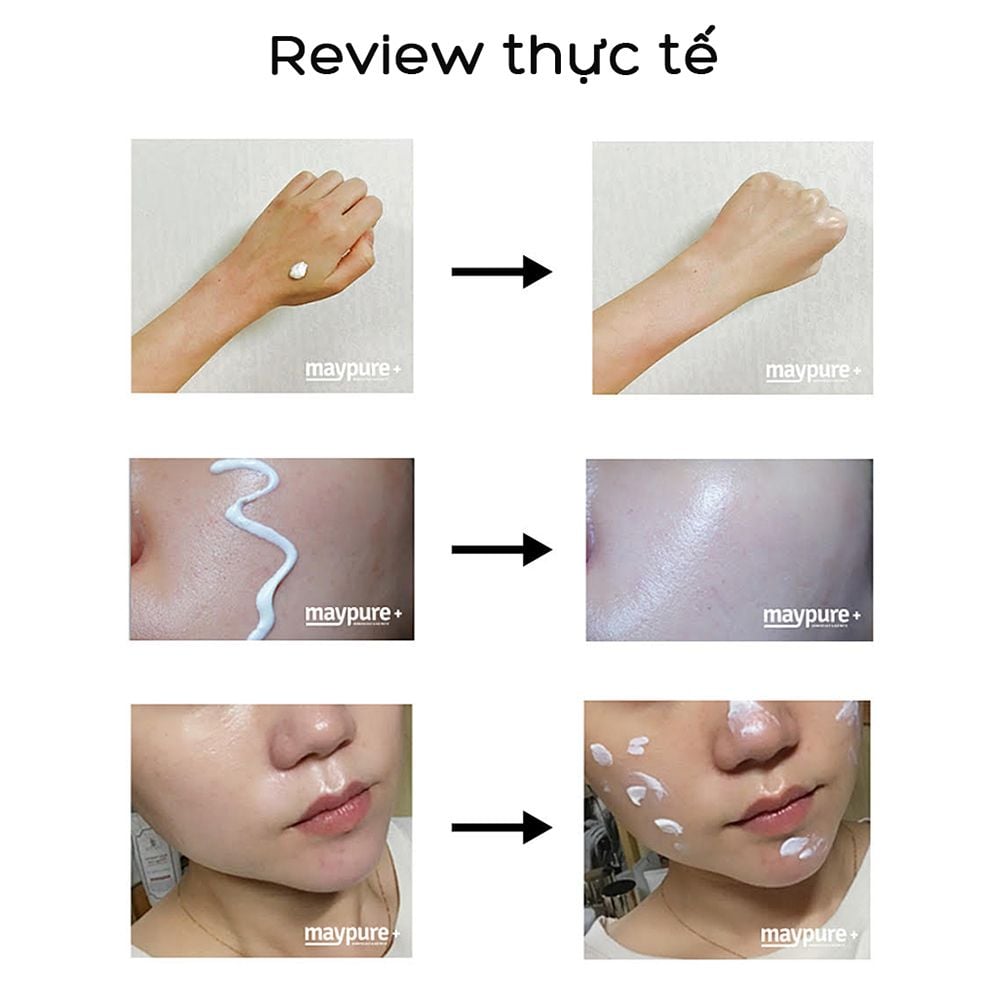 Kem Chống Nắng Genabelle Nâng Tông, Bảo Vệ Da Laser Soothing Sunscreen SPF50+ PA+++ 70ml