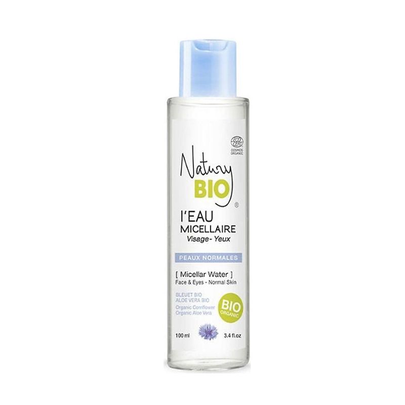 [Mini 100ml] Nước Tẩy Trang Natury Bio Hữu Cơ Cho Da Thường Organic Micellar Water For Normal Skin