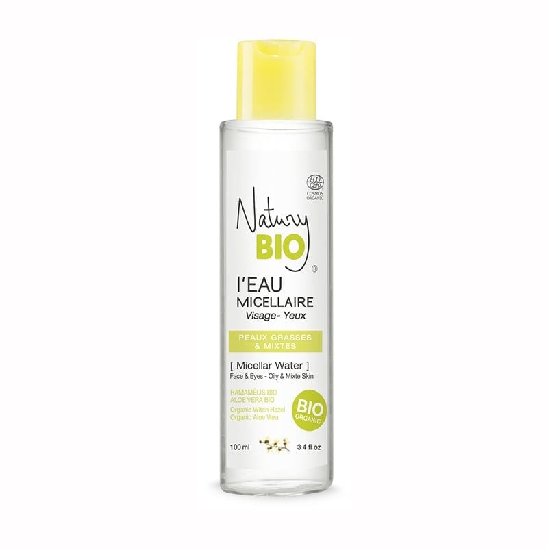 [Mini 100ml] Nước Tẩy Trang Natury Bio Hữu Cơ Dành Cho Da Dầu, Mụn Organic Micellar Water For Oily & Combination Skin