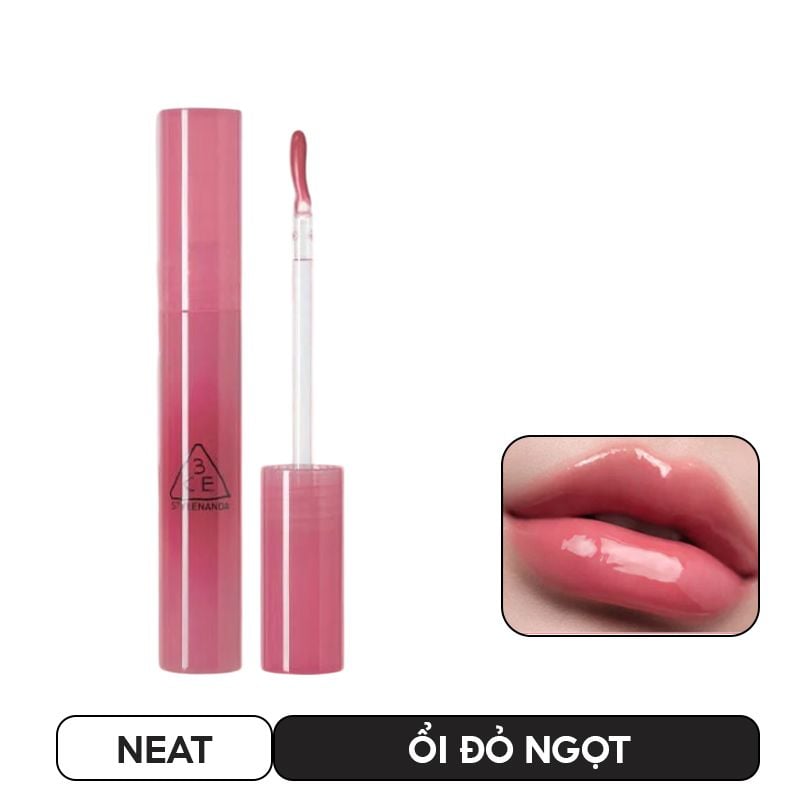 Son Bóng Dạng Gel Căng Mọng 3CE Drop Glow Gel 4g