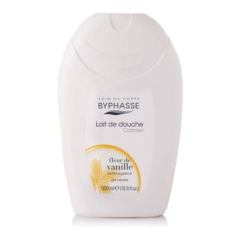 Sữa Tắm Byphasse Dưỡng Da Dịu Nhẹ Caresse Shower Cream 500ml #VANILLA FLOWER