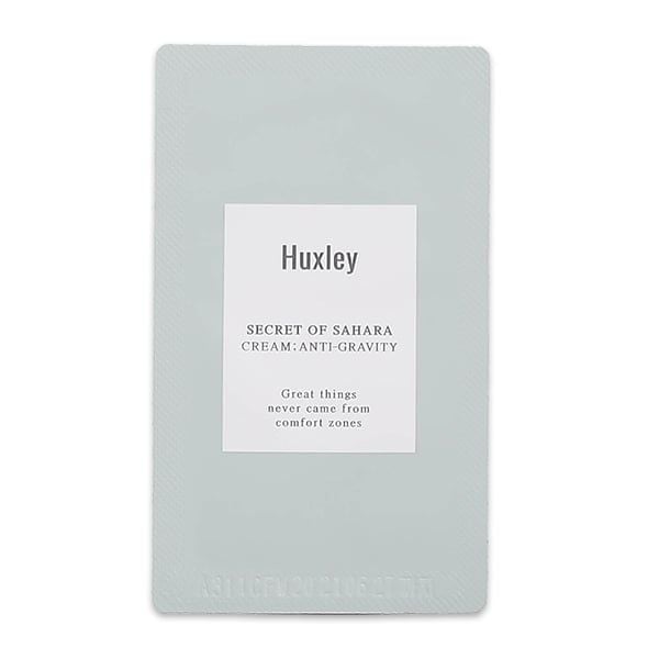  [Sample 1ml] Kem Dưỡng Huxley Cải Thiện Nếp Nhăn, Dưỡng Da Khỏe Mạnh Với Chiết Xuất Từ Xương Rồng Cream-Anti Gravity 