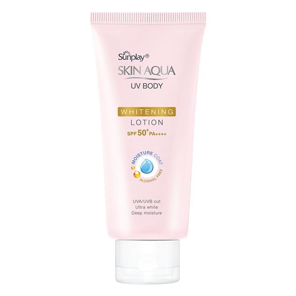  Kem Chống Nắng Dưỡng Thể Sunplay Trắng Mịn Skin Aqua UV Body Lotion SPF50+/PA++++ 150g 