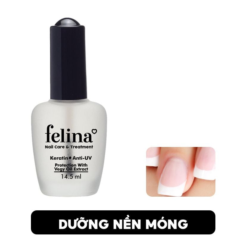 Sơn Dưỡng Móng, Tái Tạo Lớp Nền Felina Nail Care & Treatment 14.5ml