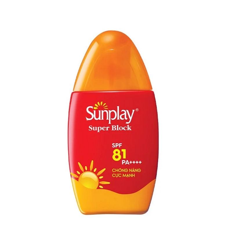 Sữa Chống Nắng Bảo Vệ Da Vượt Trội Sunplay Super Block SPF81/PA++++