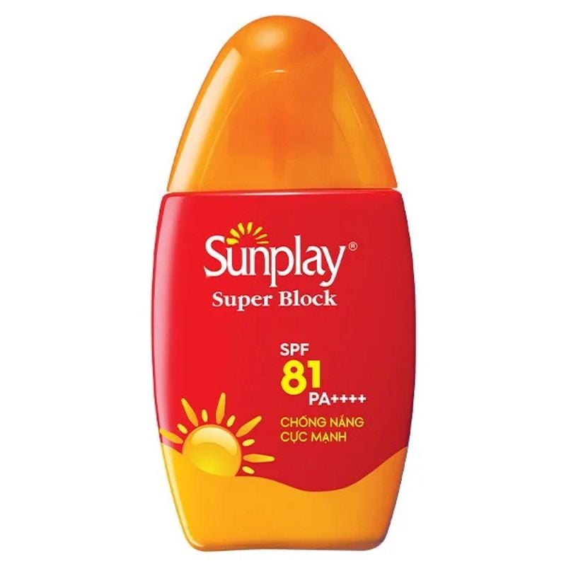 Sữa Chống Nắng Bảo Vệ Da Vượt Trội Sunplay Super Block SPF81/PA++++