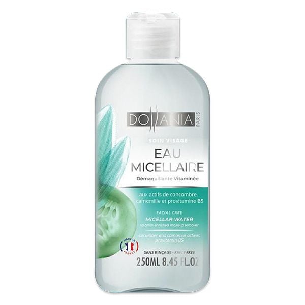 Nước Tẩy Trang Dollania Facial Care Micellar Water Vitamin Enriched Makeup Remover 250ml