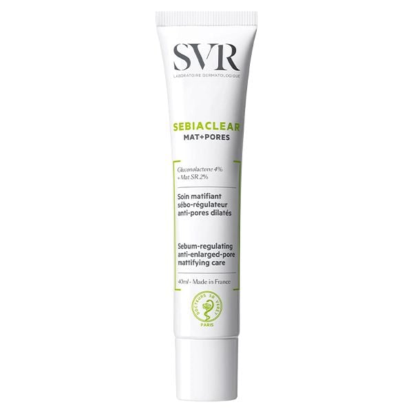 Kem Dưỡng SVR Cải Thiện Mụn, Thông Thoáng Lỗ Chân Lông Sebiaclear Mat + Pores 40ml