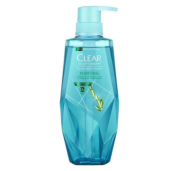 [380ml] Dầu Gội Clear Làm Sạch Da Đầu Nhờn Và Ngăn Gàu Scalp Therapy Purifying Micellar Anti-Dandruff Shampoo