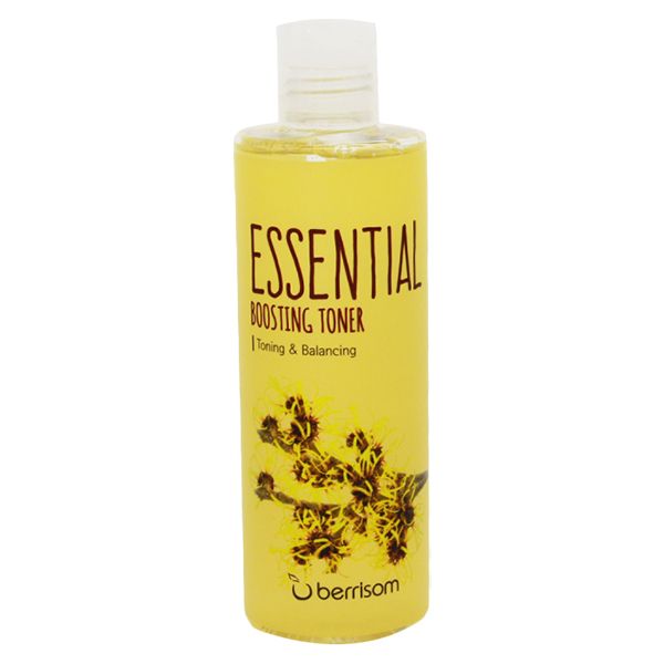Nước Hoa Hồng Berrisom Chiết Xuất Thiên Nhiên Essential Boosting Toner 265ml #HYDRATING & SOOTHING