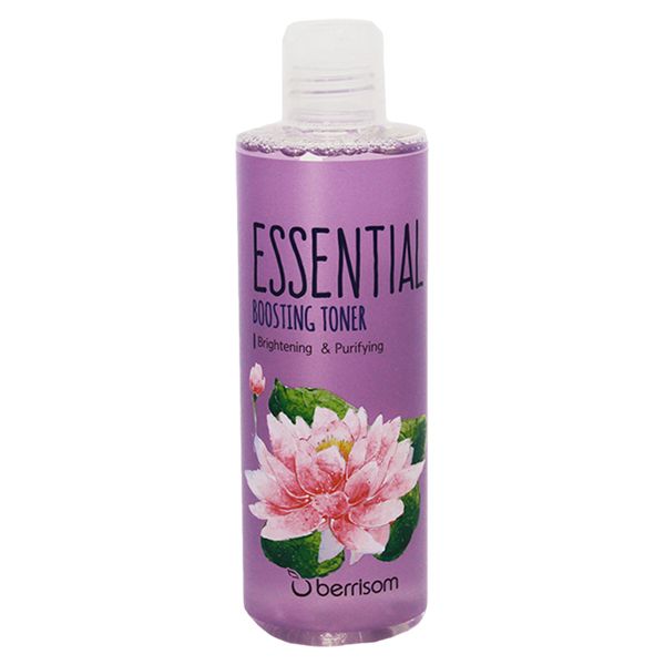 Nước Hoa Hồng Chiết Xuất Thiên Nhiên Berrisom Essential Boosting Toner 265ml #HYDRATING & SOOTHING