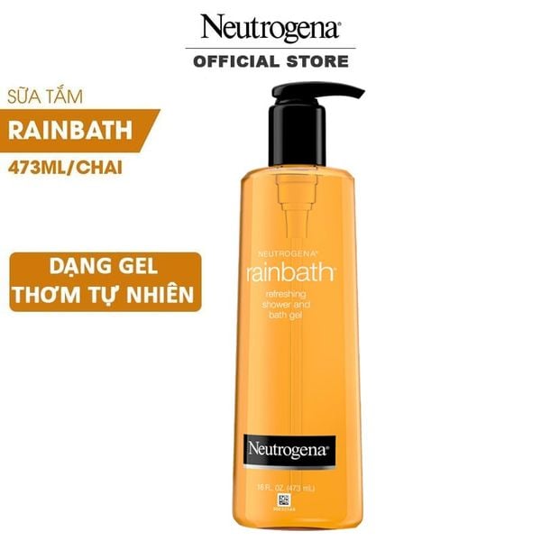  Sữa Tắm Neutrogena Dưỡng Ẩm Tươi Mới Dạng Gel Rainbath Refreshing Shower And Bath Gel 473ml 
