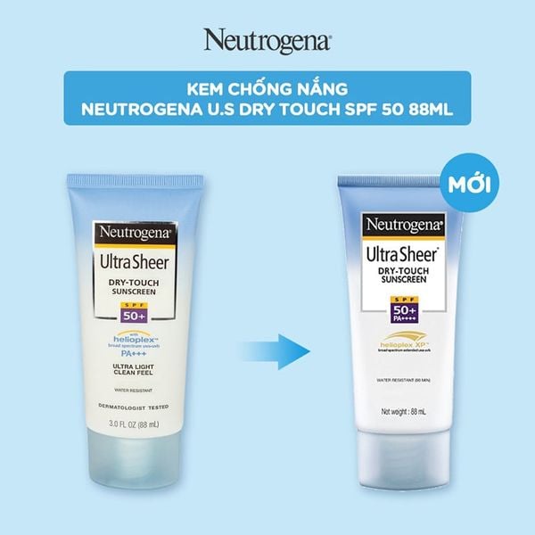  Kem Chống Nắng Neutrogena Ultra Sheer Dry-Touch Sunscreen SPF 50 88ml 