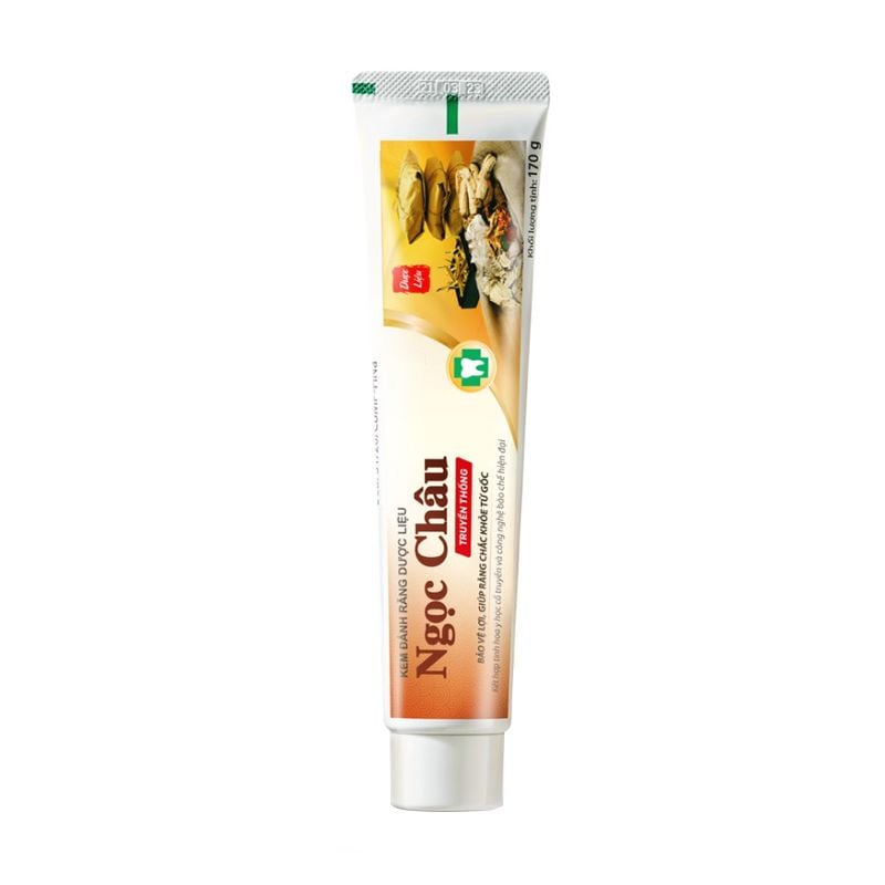 Kem Đánh Răng Dược Liệu Truyền Thống Ngọc Châu 170g