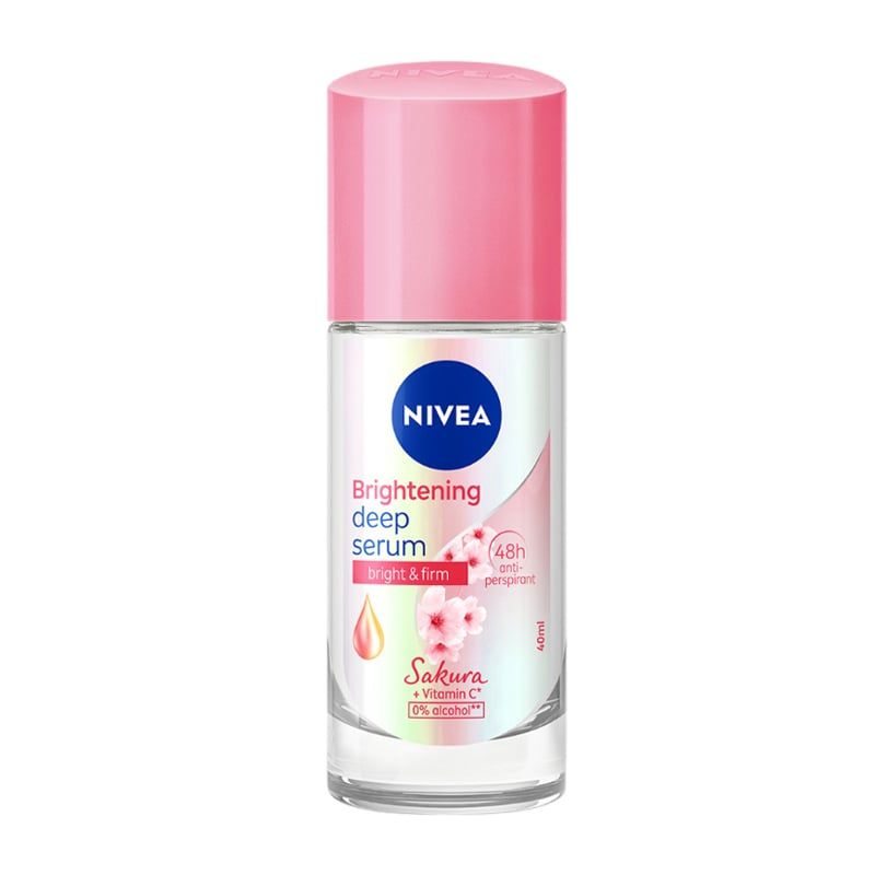 Lăn Ngăn Mùi Hỗ Trợ Dưỡng Trắng Nivea Brightening Deep Serum Roll On 40ml