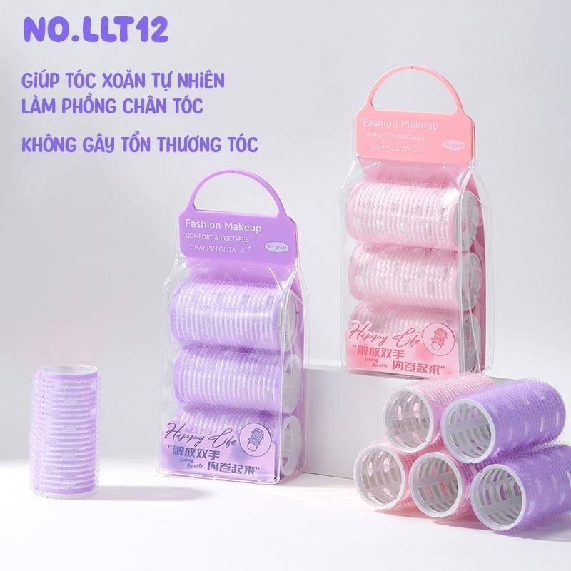 [NHẬP KHẨU] Lô Cuốn Tóc Tạo Kiểu Tóc Xoăn Tiện Lợi LMLTOP (Màu Ngẫu Nhiên)