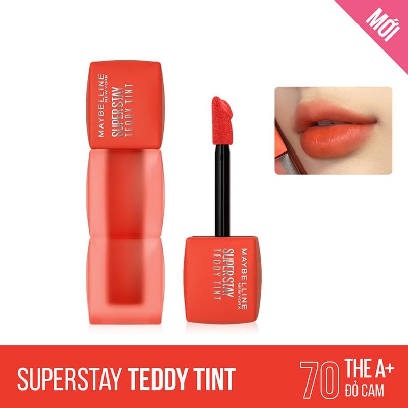 Son Kem Lì Bông Bền Màu Maybelline Superstay Teddy Tint 5ml