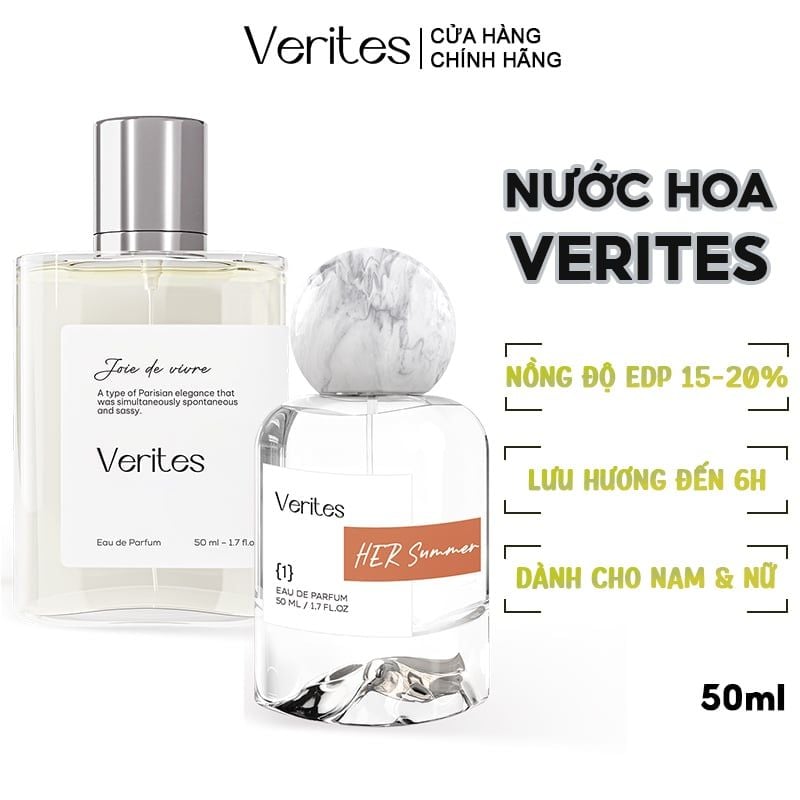 Nước Hoa Cho Nam & Nữ Verites Eau De Parfum 50ml