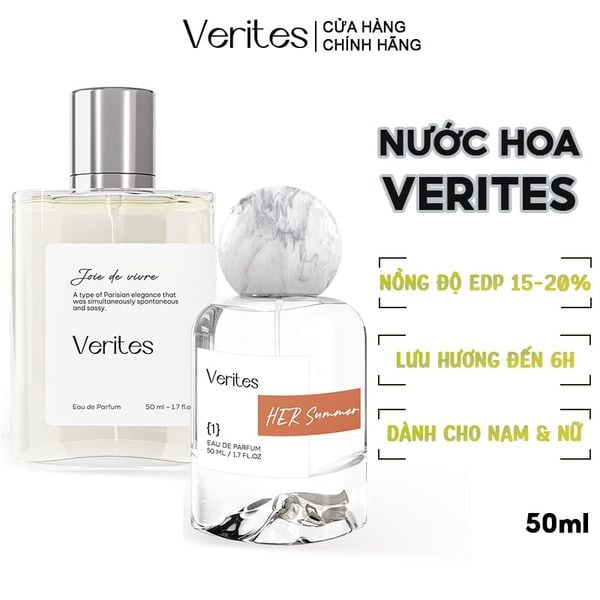  Nước Hoa Cho Nam & Nữ Verites Eau De Parfum 50ml 