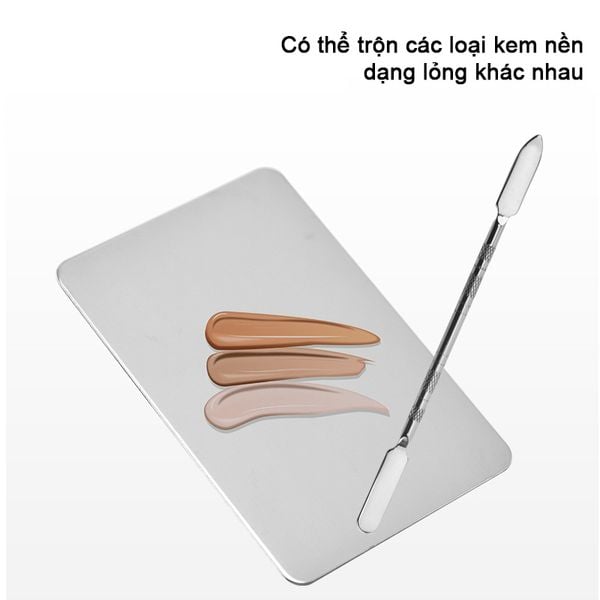  [NHẬP KHẨU] Bộ Dụng Cụ Trộn Kem Nền TOOLA Inox Không Gỉ - TLA007 