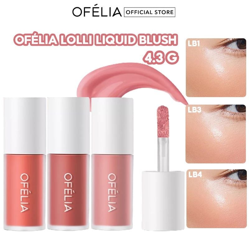 Má Hồng Dạng Kem Cho Đôi Má Hồng Xinh Xắn OFÉLIA Lolli Liquid Blush