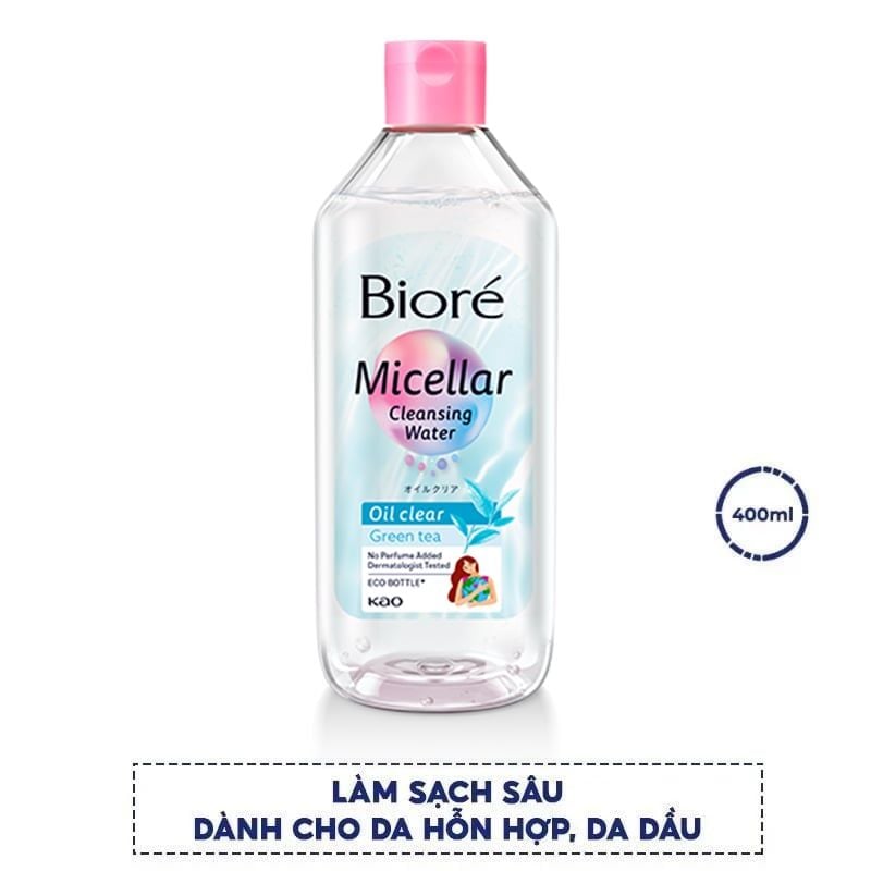 Nước Tẩy Trang Bioré Sạch Nhờn Và Dưỡng Ẩm Make Up Remover Perfect Cleansing Water