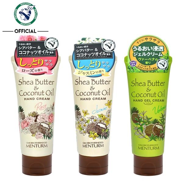 [75g] Kem Dưỡng Da Tay Chiết Xuất Tinh Dầu Dừa Và Bơ Hạt Mỡ OMI Shea Butter Coconut Oil Hand Cream #Rose