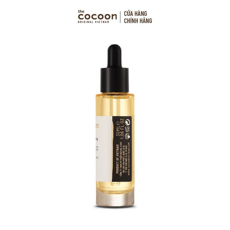 Serum Cocoon Tinh Chất Cấp Ẩm Và Phục Hồi Da Chiết Xuất Hoa Hồng Cocoon Rose Serum 30ml