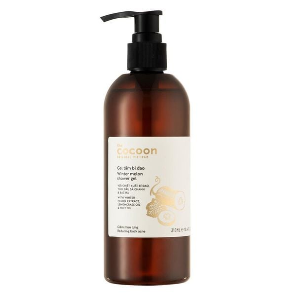  Gel Tắm Cocoon Bí Đao Hỗ Trợ Cải Thiện Mụn Lưng Cocoon Winter Melon Shower Gel 310ml 
