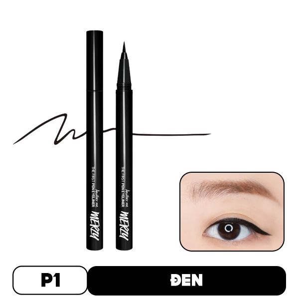 Merzy the first pen eyeliner: Merzy the first pen eyeliner – sản phẩm đến từ Hàn Quốc, sẽ mang đến cho bạn một trải nghiệm tuyệt vời và khác biệt. Với đầu phiên bản mới và hoàn toàn độc đáo, sản phẩm giúp bạn tạo ra nét kẻ mắt độc đáo và ấn tượng.