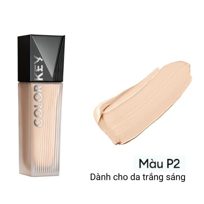 Kem Nền Mỏng Nhẹ, Lâu Trôi, Dành Cho Da Dầu Colorkey Long Lasting Flawless Liquid Foundation 30g